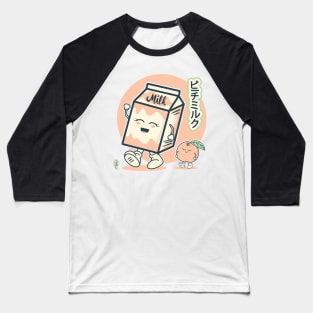 Japanese Peach Milk Baseball T-Shirt
